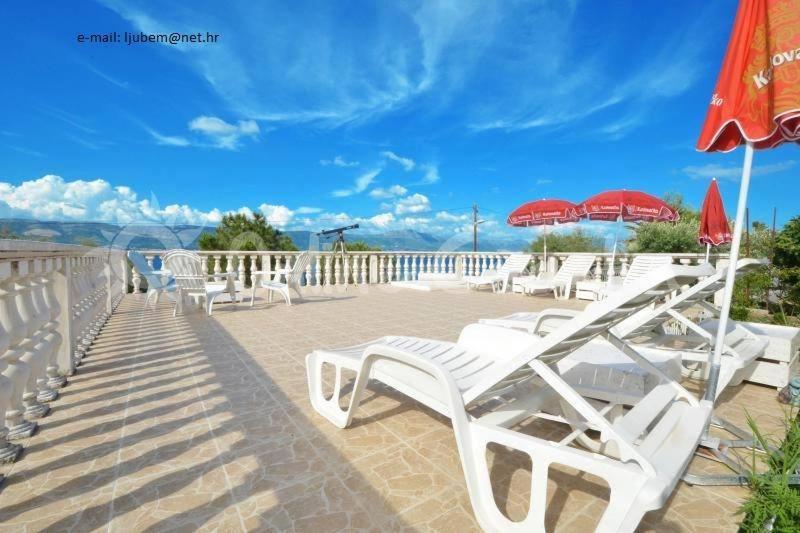 Villa Fjaba - By The Sea - With The Big Terraces & Great Sea View Traù Esterno foto