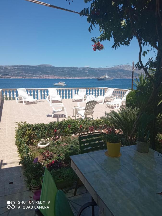 Villa Fjaba - By The Sea - With The Big Terraces & Great Sea View Traù Esterno foto