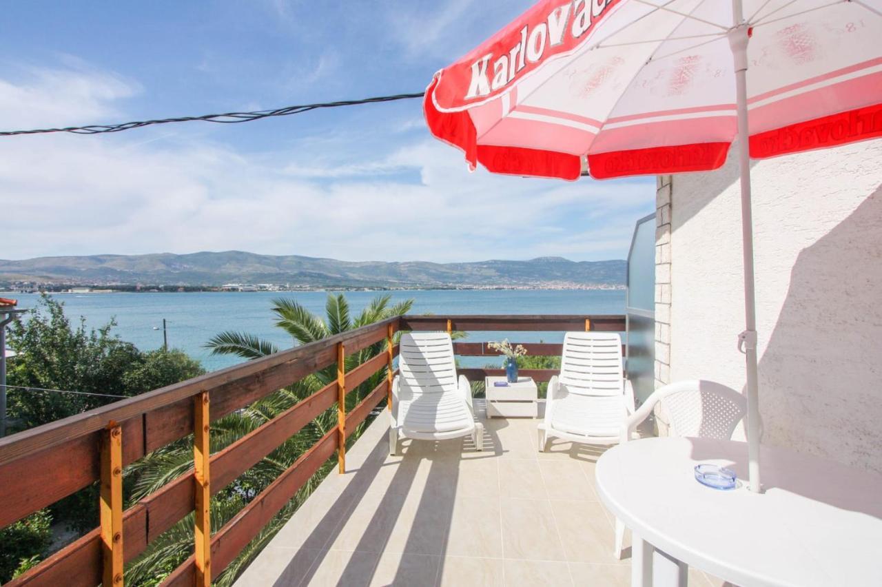 Villa Fjaba - By The Sea - With The Big Terraces & Great Sea View Traù Esterno foto