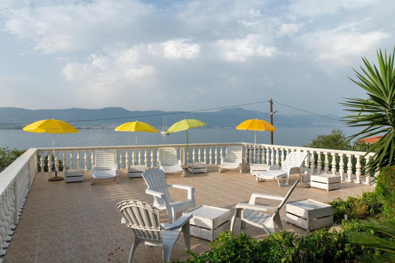 Villa Fjaba - By The Sea - With The Big Terraces & Great Sea View Traù Esterno foto