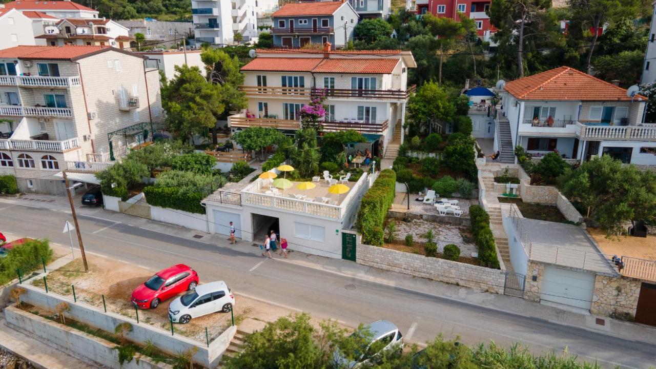 Villa Fjaba - By The Sea - With The Big Terraces & Great Sea View Traù Esterno foto