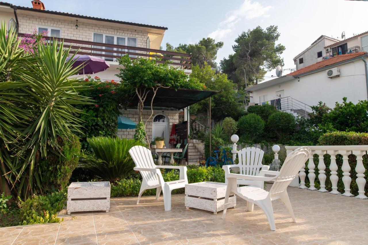 Villa Fjaba - By The Sea - With The Big Terraces & Great Sea View Traù Esterno foto