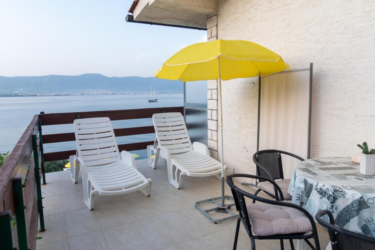 Villa Fjaba - By The Sea - With The Big Terraces & Great Sea View Traù Esterno foto