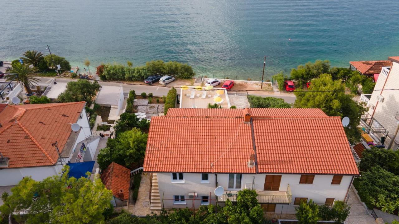 Villa Fjaba - By The Sea - With The Big Terraces & Great Sea View Traù Esterno foto