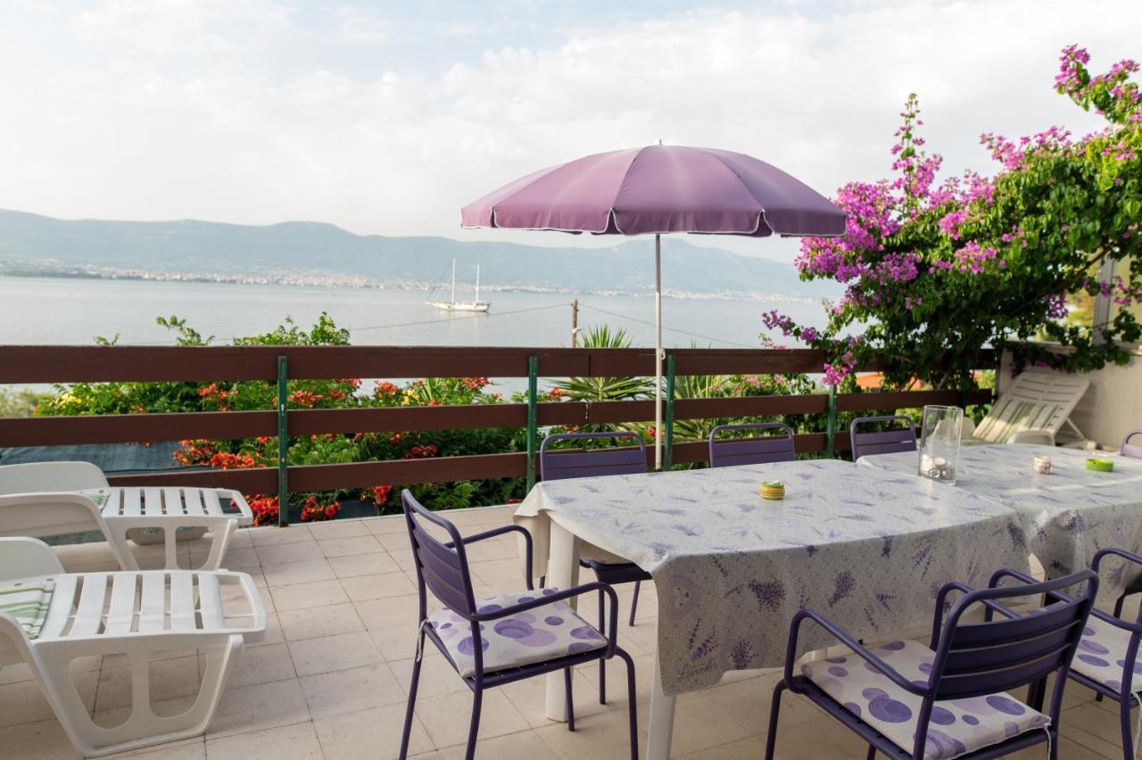 Villa Fjaba - By The Sea - With The Big Terraces & Great Sea View Traù Esterno foto