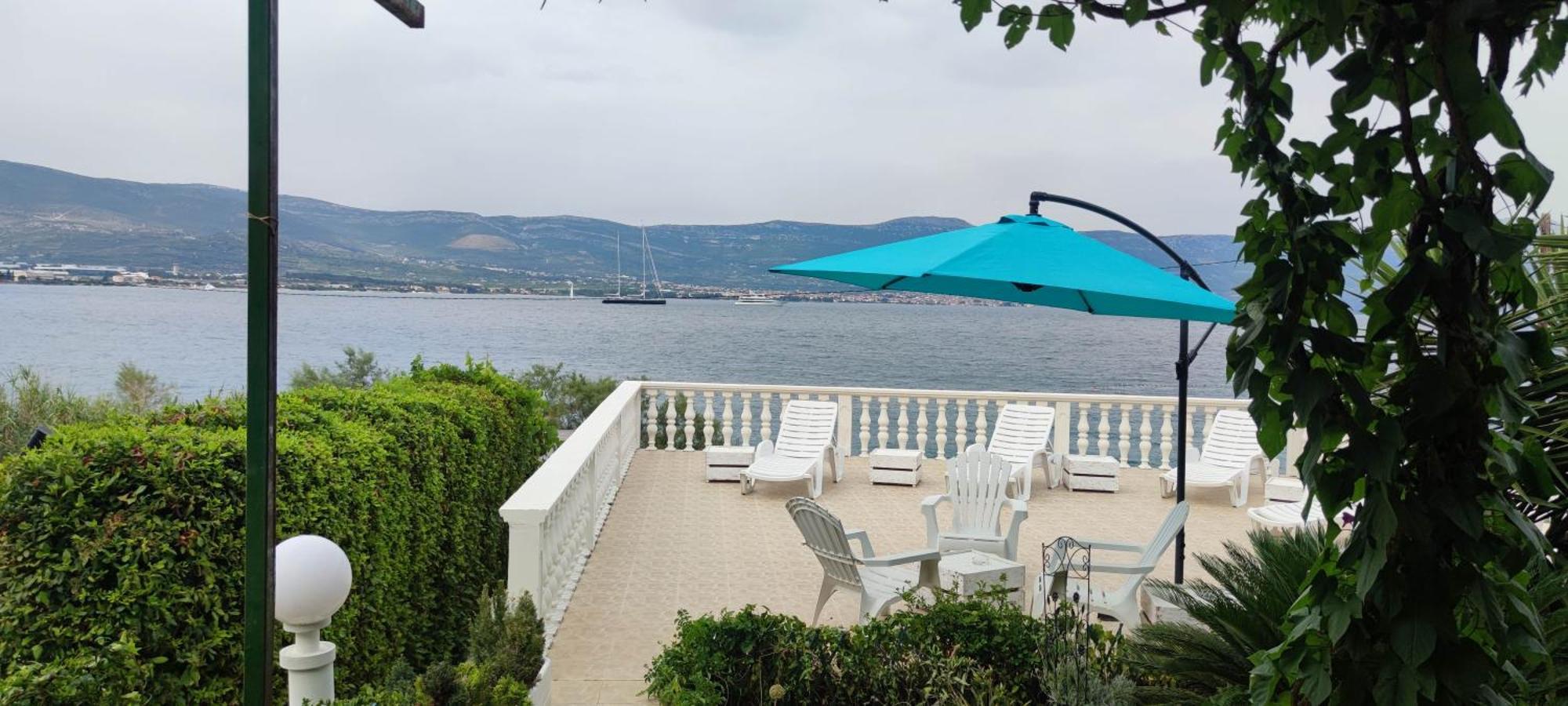 Villa Fjaba - By The Sea - With The Big Terraces & Great Sea View Traù Esterno foto