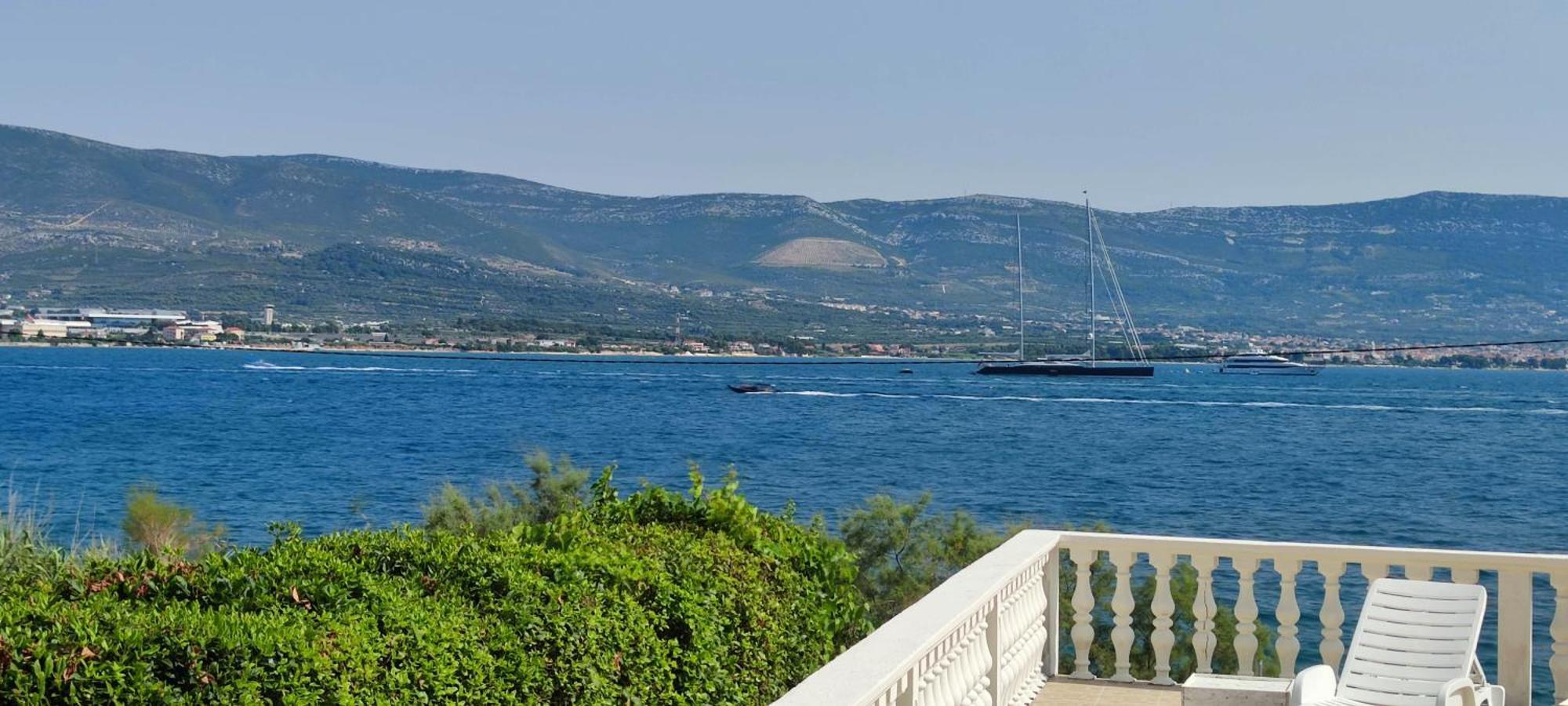 Villa Fjaba - By The Sea - With The Big Terraces & Great Sea View Traù Esterno foto